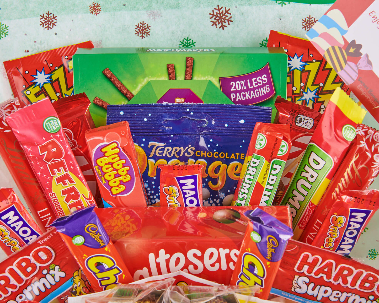 The Red Festive Christmas Bouquet