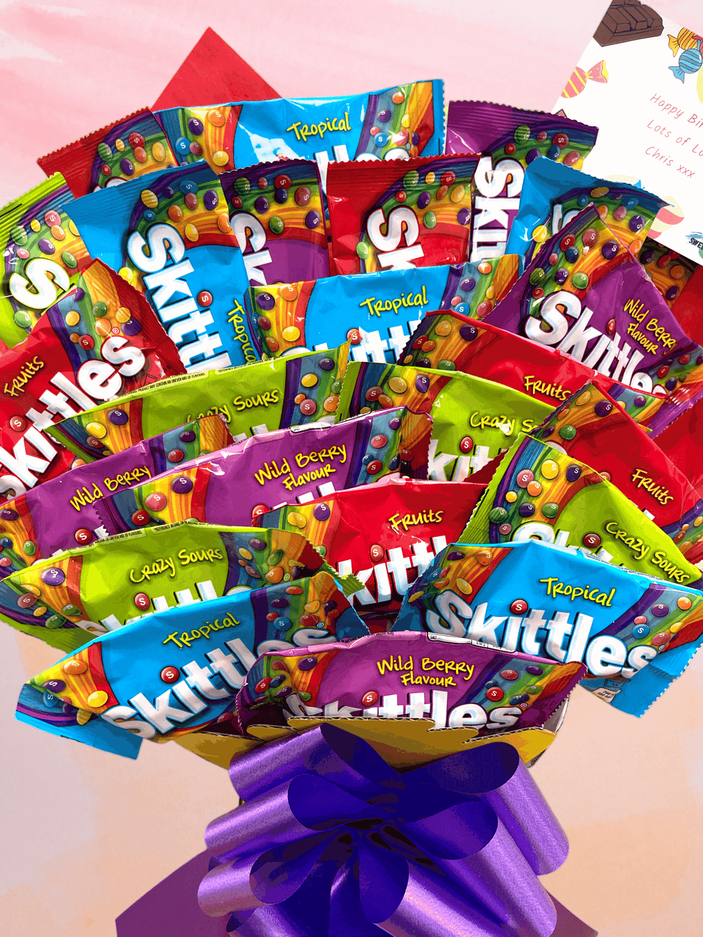 Huge Skittles Sweet Bouquet