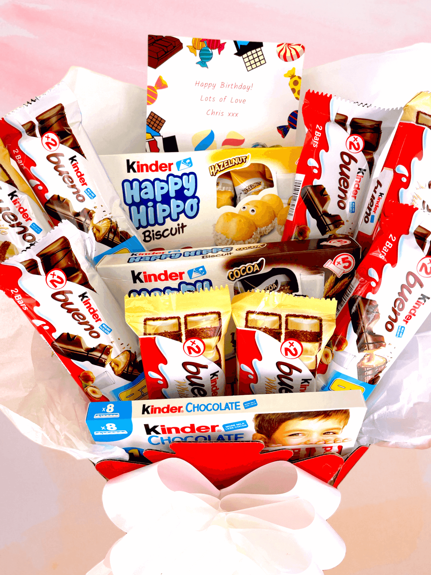 Kinder Chocolate Bouquet