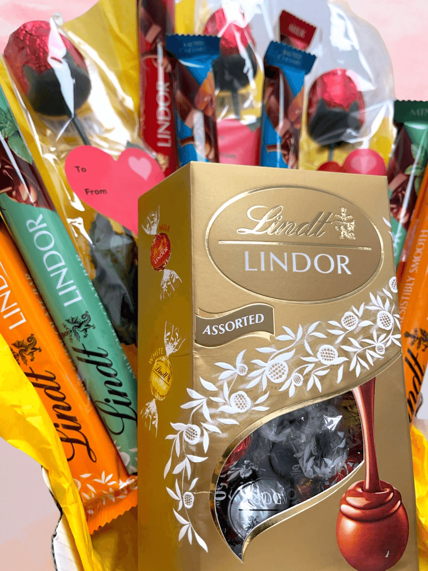 Lindt Assorted Chocolate Bouquet