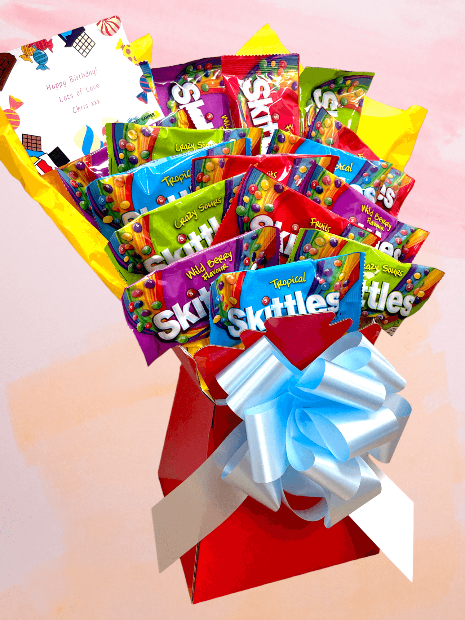 The Skittles Sweet Bouquet – Sweet Bouquet Emporium